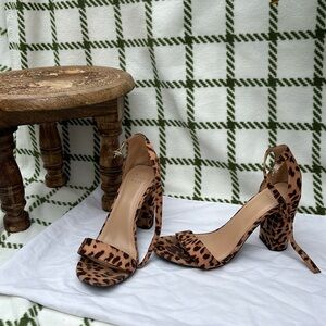 a . new day Cheetah print heels